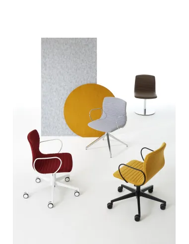 Кресло VAGHI UNION GUEST U51PB, для посетителей, на полозьях - купить Киев, Днепр, Одесса, Львов, Харьков