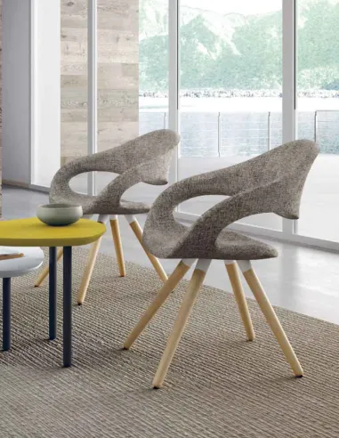 Кресло LEYFORM SAMBA 51511 для посетителя, тканевое - купить Киев, Днепр, Одесса, Львов, Харьков