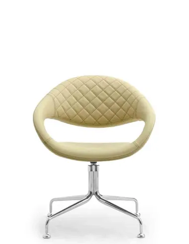 Кресло LEYFORM SAMBA 51500 для посетителя, кожаное - купить Киев, Днепр, Одесса, Львов, Харьков