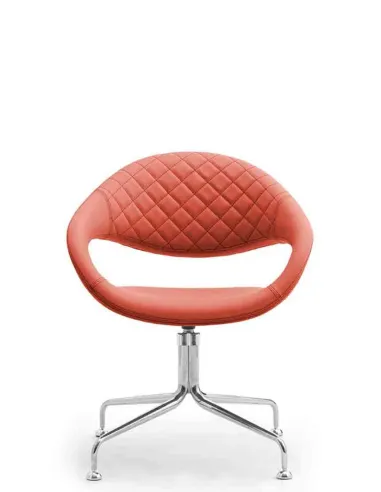 Кресло LEYFORM SAMBA 51500 для посетителя, кожаное - купить Киев, Днепр, Одесса, Львов, Харьков