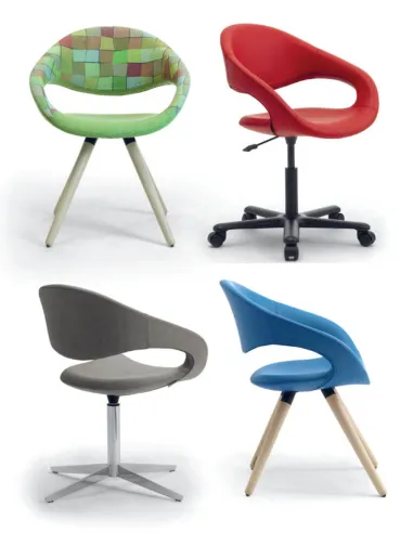 Кресло LEYFORM SAMBA 51500 для посетителя, кожаное - купить Киев, Днепр, Одесса, Львов, Харьков