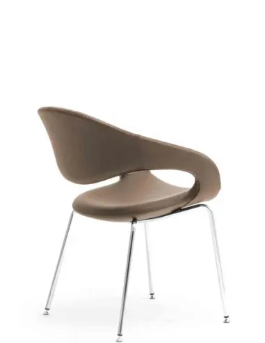 Кресло LEYFORM SAMBA 51530 для посетителя, кожаное - купить Киев, Днепр, Одесса, Львов, Харьков