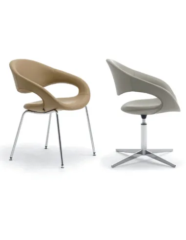 Кресло LEYFORM SAMBA 51530 для посетителя, кожаное - купить Киев, Днепр, Одесса, Львов, Харьков