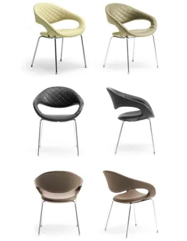 Кресло LEYFORM SAMBA 51530 для посетителя, кожаное - купить Киев, Днепр, Одесса, Львов, Харьков