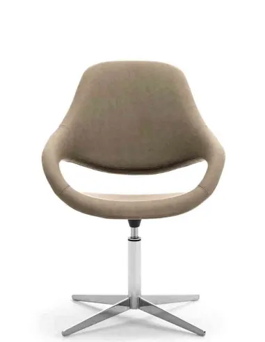 Кресло LEYFORM SAMBA PLUS 51513 для посетителя, тканевое, с высокой спинкой - купить Киев, Днепр, Одесса, Львов, Харьков