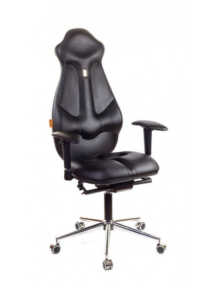 Кресло для руководителя, ортопедическое Kulik System Imperial черное