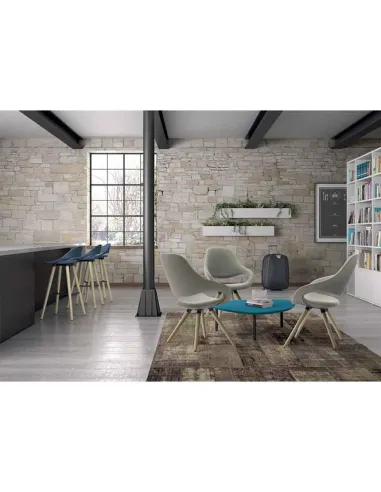 Крісло LEYFORM SAMBA PLUS 51552 для відвідувача, тканинне, із високою спинкою - купити Київ, Дніпро, Одеса, Львів, Харків