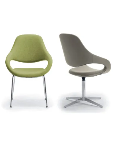 Крісло LEYFORM SAMBA PLUS 51502 для відвідувача, тканинне, із високою спинкою - купити Київ, Дніпро, Одеса, Львів, Харків