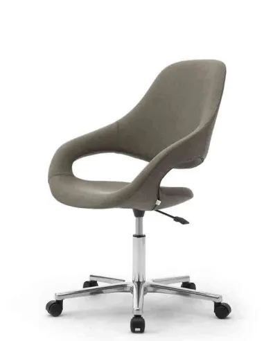 Кресло LEYFORM SAMBA PLUS 51512 для посетителя, тканевое, с высокой спинкой - купить Киев, Днепр, Одесса, Львов, Харьков