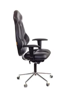 Кресло для руководителя, ортопедическое Kulik System Imperial черное 2