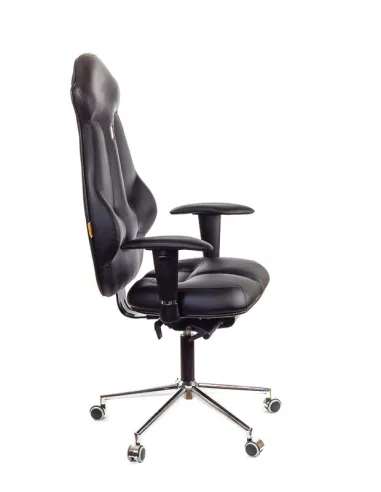 Кресло для руководителя, ортопедическое Kulik System Imperial черное