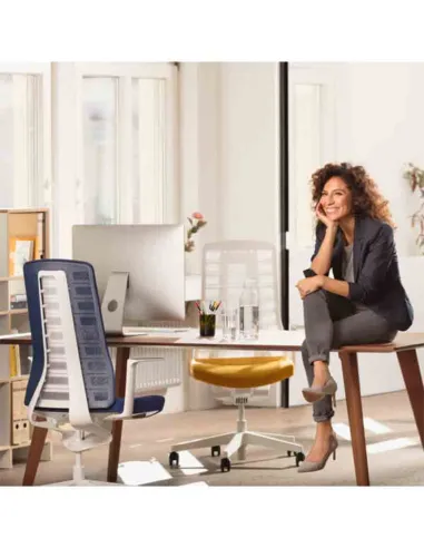 Кресло INTERSTUHL PURE PU213 BLACK MESH - купить Киев, Днепр, Одесса, Львов, Харьков