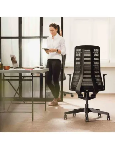 Кресло INTERSTUHL PURE PU213 BROWN MESH  - купить Киев, Днепр, Одесса, Львов, Харьков