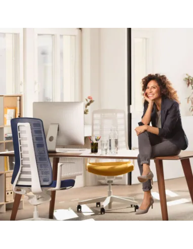 Кресло INTERSTUHL PURE PU213 BROWN MESH  - купить Киев, Днепр, Одесса, Львов, Харьков