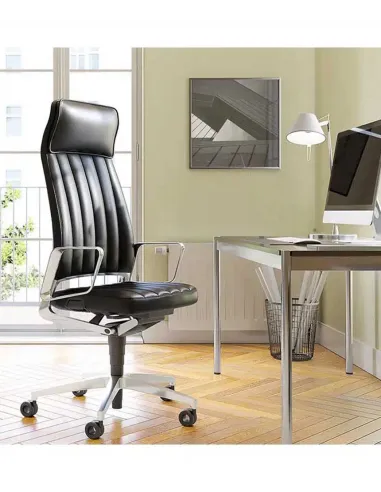 Кресло INRERSTUHL VINTAGE 32V4 для руководителя, кожаное - купить Киев, Днепр, Одесса, Львов, Харьков