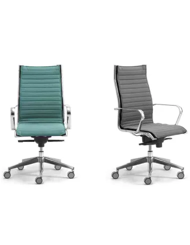 Кресло LEYFORM ORIGAMI IN 70114 для руководителя, кожаное - кпить Киев, Днепр, Одесса, Львов, Харьков