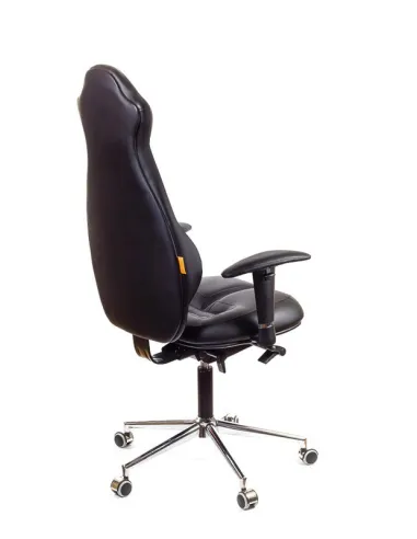 Кресло для руководителя, ортопедическое Kulik System Imperial черное