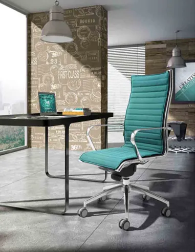 Кресло LEYFORM ORIGAMI IN 70114 для руководителя, кожаное - кпить Киев, Днепр, Одесса, Львов, Харьков