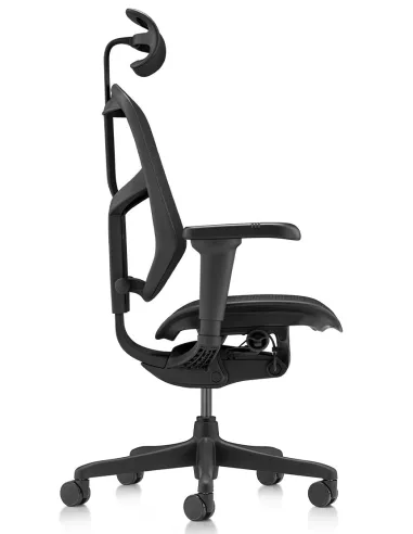 Кресло ENJOY ULTRA (EJU-B-HAM-4D, сетка T-168-B1 BLACK), эргономичное - купить Киев, Днепр, Одесса, Львов, Харьков