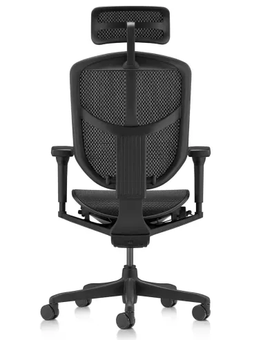 Кресло ENJOY ULTRA (EJU-B-HAM-4D, сетка T-168-B1 BLACK), эргономичное - купить Киев, Днепр, Одесса, Львов, Харьков
