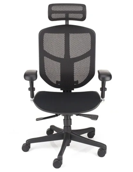 Кресло ENJOY CLASSIC 2 BLACK FABRIC эргономичное - купить Киев, Днепр, Одесса, Львов, Харьков