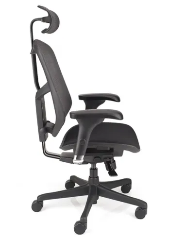 Кресло ENJOY BUDGET 2 BLACK FABRIC эргономичное - купить Киев, Днепр, Одесса, Львов, Харьков