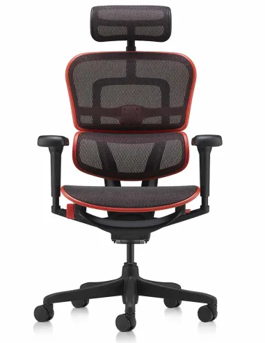 Кресло ERGOHUMAN ULTRA GAMING EQUATOR RED геймерское - купить Киев, Днепр, Одесса, Львов, Харьков