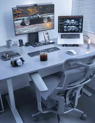 Кресло COMFORT POFIT 2 GREY с анатомической поддержкой  - купить Киев, Днепр, Одесса, Львов, Харьков