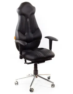 Кресло для руководителя, ортопедическое Kulik System Imperial черное