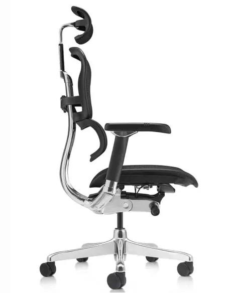 Кресло ERGOHUMAN LUXURY 2 Black T-168-B1, чёрная рама — эргономичное кресло | Kreslalux