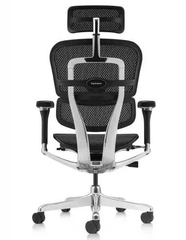 Кресло ERGOHUMAN LUXURY 2 Black T-168-B1, чёрная рама — эргономичное кресло | Kreslalux