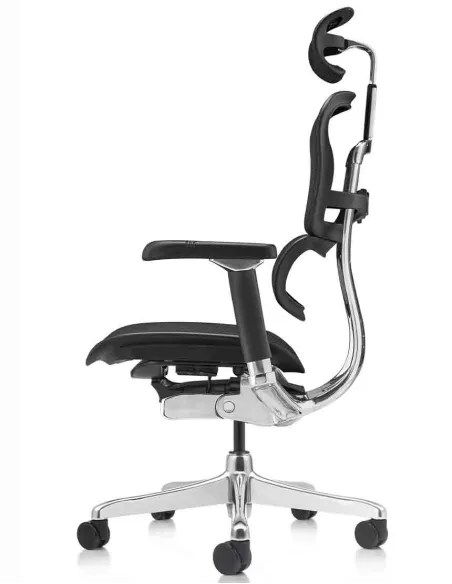 Кресло ERGOHUMAN LUXURY 2 Black T-168-B1, чёрная рама — эргономичное кресло | Kreslalux