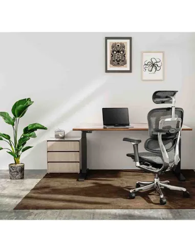 Кресло ERGOHUMAN LUXURY 2 Black T-168-B1, чёрная рама — эргономичное кресло | Kreslalux