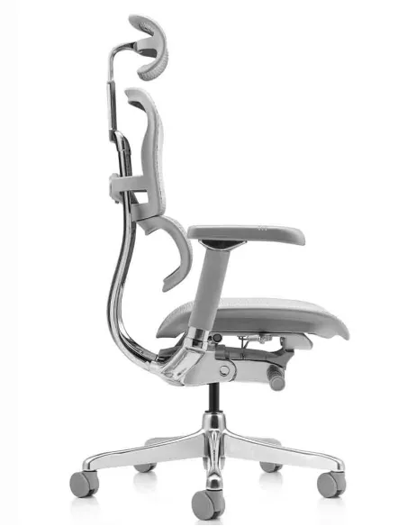 Кресло ERGOHUMAN LUXURY 2 Natural T-168-B2, серая рама — эргономичное кресло | Kreslalux