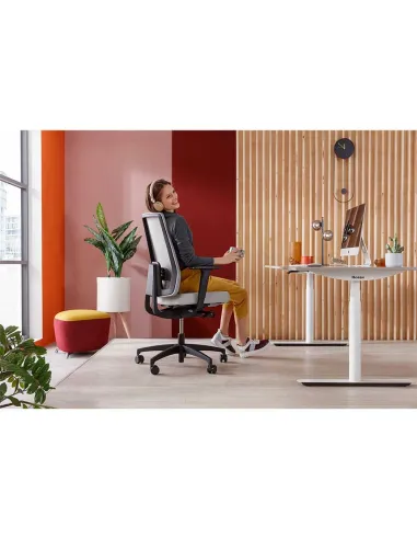 Крісло DAUPHIN INDEED ID 7058 BLACK ергономічне - купити Київ, Дніпро, Одеса, Львів, Харків