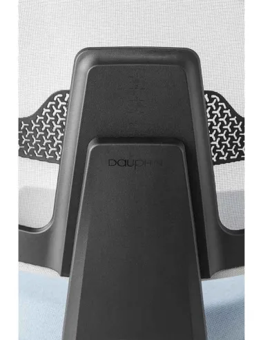 Крісло DAUPHIN INDEED ID 7056 BLACK ергономічне - купити Київ, Дніпро, Одеса, Львів, Харків