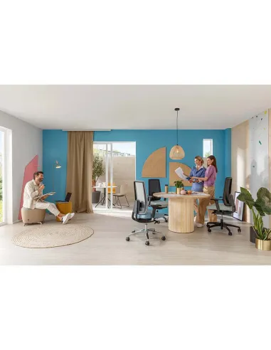 Кресло DAUPHIN INDEED ID 7056 BLACK эргономичное - купить Киев, Днепр, Одесса, Львов, Харьков