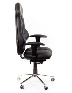 Кресло для руководителя, ортопедическое Kulik System Imperial черное 2