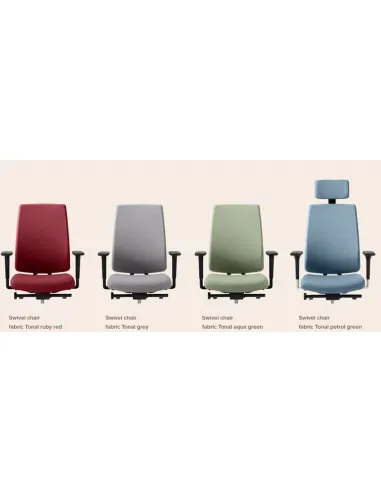 Кресло DAUPHIN INDEED ID 7048 BLACK эргономичное - купить Киев, Днепр, Одесса, Львов, Харьков