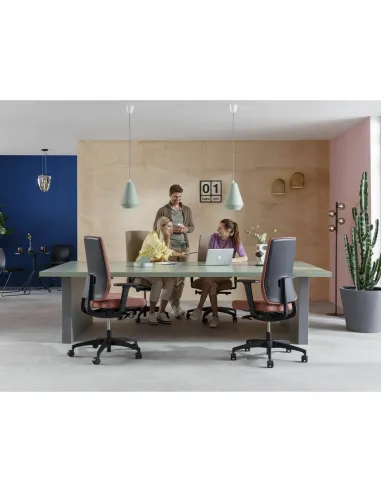 Кресло DAUPHIN INDEED ID 7046 BLACK эргономичное - купить Киев, Днепр, Одесса, Львов, Харьков