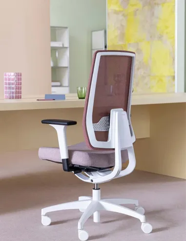 Кресло DAUPHIN INDEED ID 7056 WHITE эргономичное - купить Киев, Днепр, Одесса, Львов, Харьков