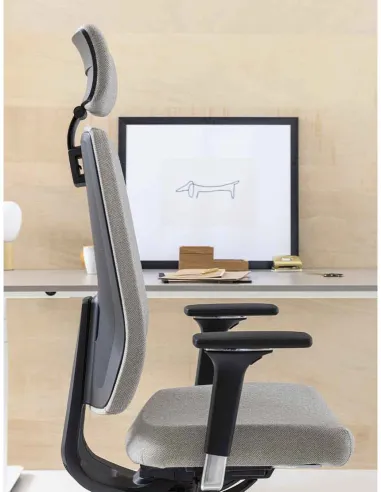 Кресло DAUPHIN INDEED ID 7048 BLACK эргономичное - купить Киев, Днепр, Одесса, Львов, Харьков