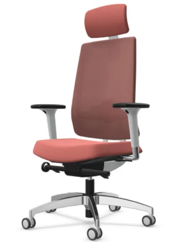 Кресло DAUPHIN INDEED ID 7058 WHITE эргономичное - купить Киев, Днепр, Одесса, Львов, Харьков