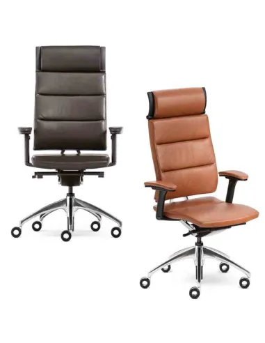 Крісло керівника SEDUS OPEN UP MODERN CLASSIC UP-133 , шкіряне - купити Київ, Дніпро, Одеса, Львів, Харків