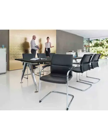 Кресло руководителя SEDUS OPEN UP MODERN CLASSIC UP-133  кожаное - купить Киев, Днепр, Одесса, Львов, Харьков