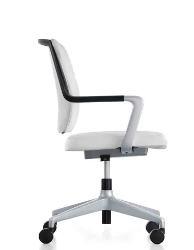 Конференц-кресло SEDUS CROSSLINE PRIME CN-205, кожаное, на крестовине с колесами - купить Киев, Днепр, Одесса, Львов, Харьков