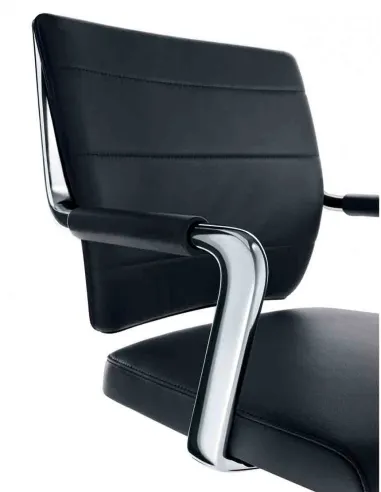 Кресло SEDUS CROSSLINE PRIME CN-283, для посетителя, кожаное - купить Киев, Днепр, Одесса, Львов, Харьков