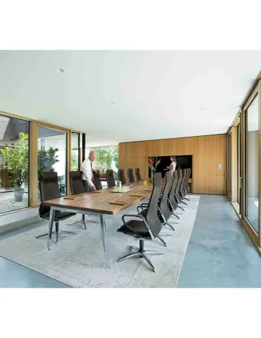 Конференц-крісло SEDUS SE:LINE LC-202 з високою спинкою, шкіряне - купити Київ, Дніпро, Одеса, Львів, Харків