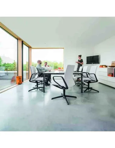 Конференц-кресло SEDUS SE:LINE LC-202 с высокой спинкой, кожаное - купить Киев, Днепр, Одесса, Львов, Харьков