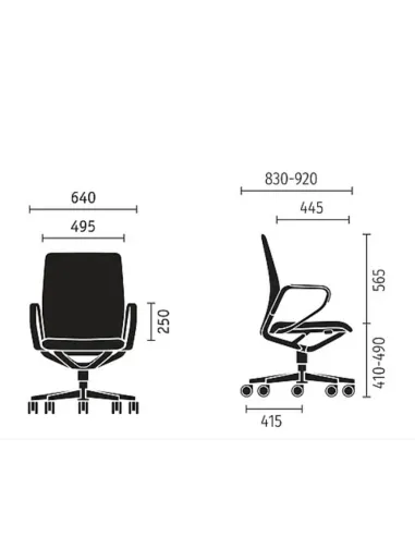 Конференц-кресло SEDUS SE:LINE LC-100 кожаное - купить Киев, Днепр, Одесса, Львов, Харьков